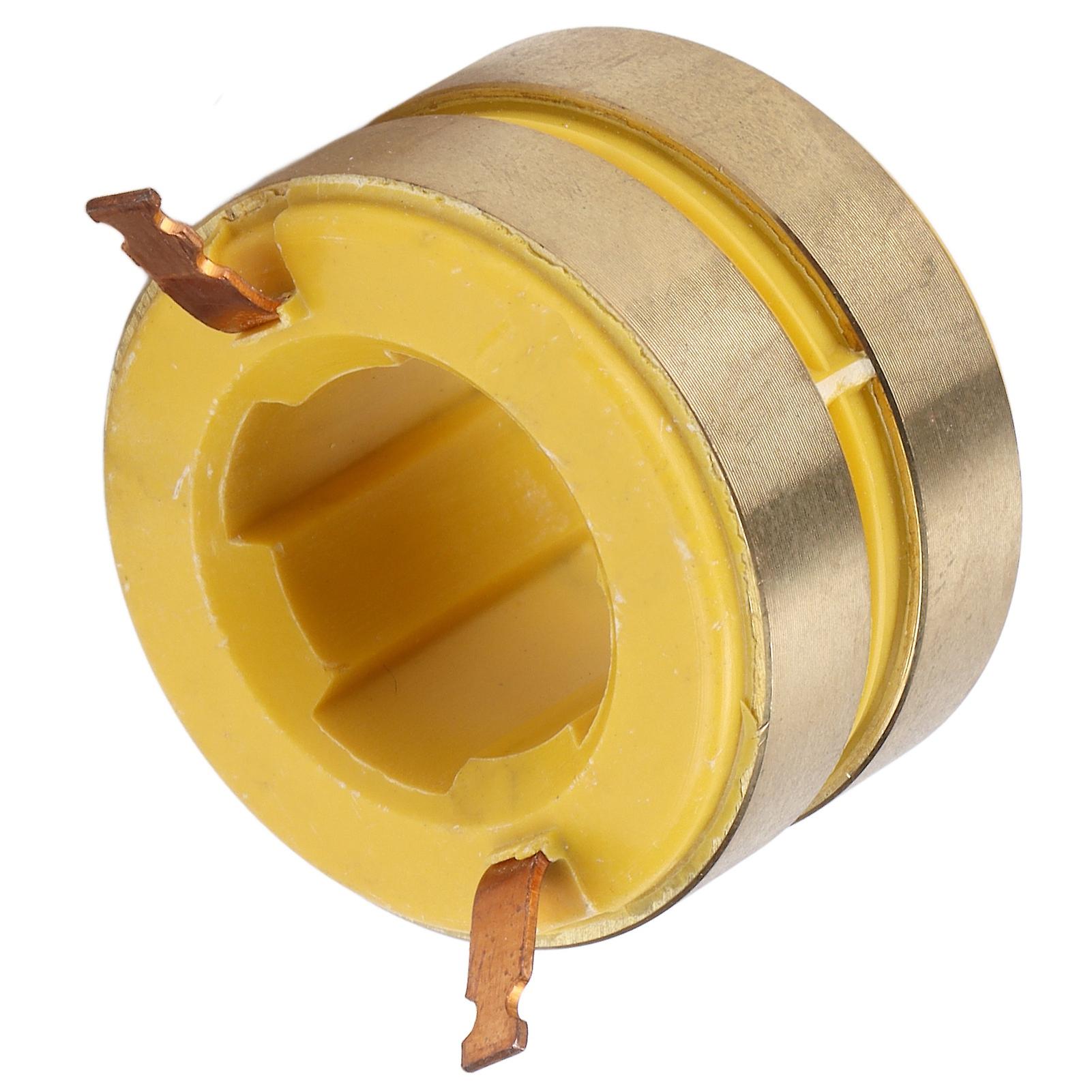 Slip Ring Brass Conductive Collector 2 Way 22mm Id 38mm Od For 168f Gasoline Generator