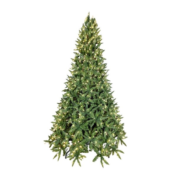 Yellowstone Artificial Pine Easy Pole PreLit Christmas Tree