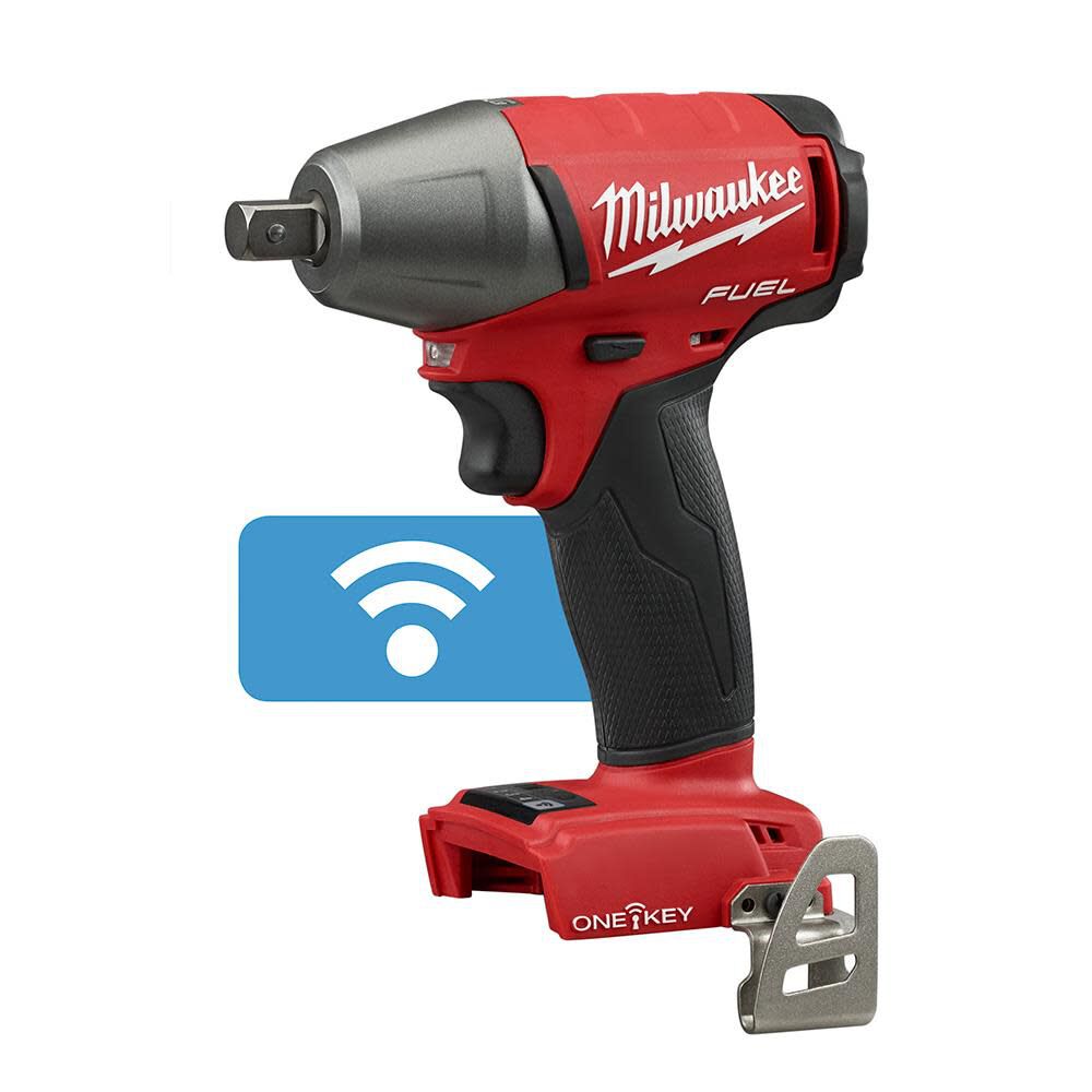 MW M18 FUEL 1/2 in. Compact Impact Wrench with Pin Detent with ONE-KEY 2759-20 from MW