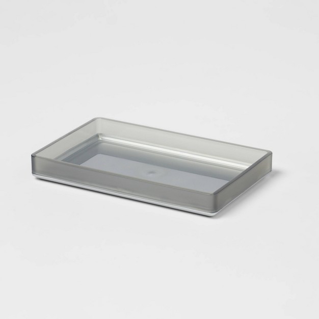 Bathroom Tray Gray