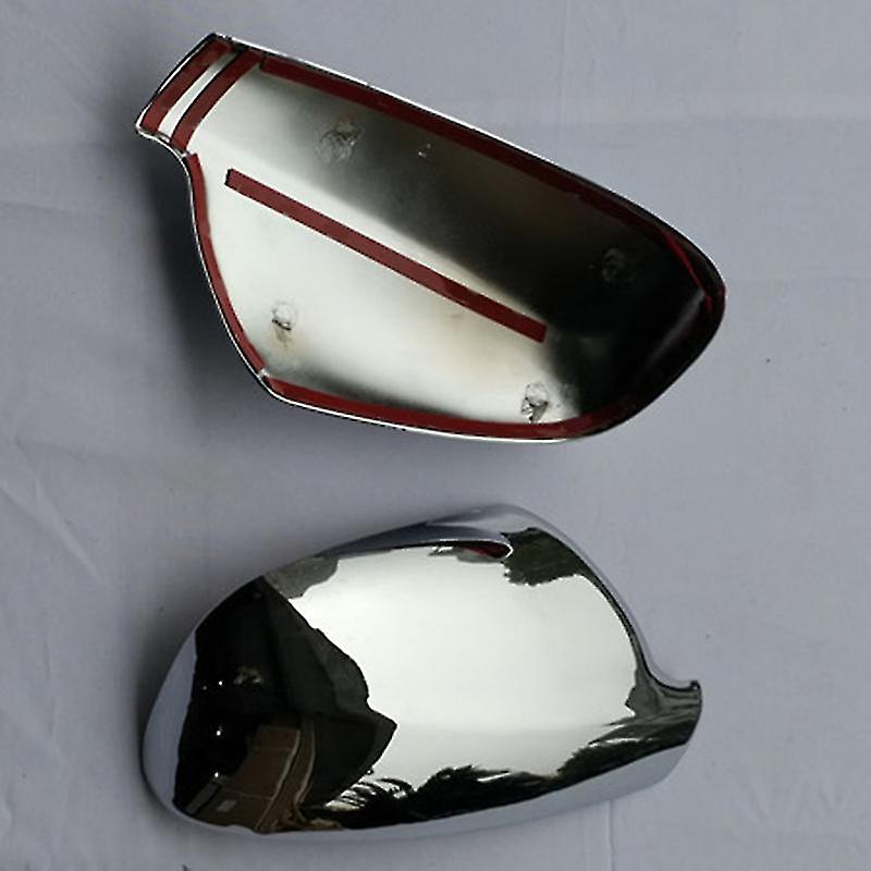 For 307 Door Side Wing Mirror Chrome Cover Rear View Cap Accessories