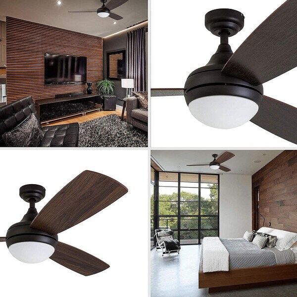 Porch and Den Nebeker 52-inch LED Ceiling Fan with Remote Control Shopping - The Best Deals on Ceiling Fans | 24361999