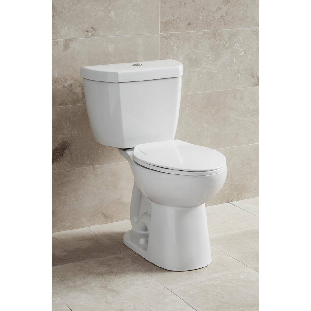 Niagara Stealth 2-Piece Stealth 0.8 GPF Ultra High-Efficiency Single Flush Elongated Toilet in White Seat Included (6-Pack) 77000WHAI1