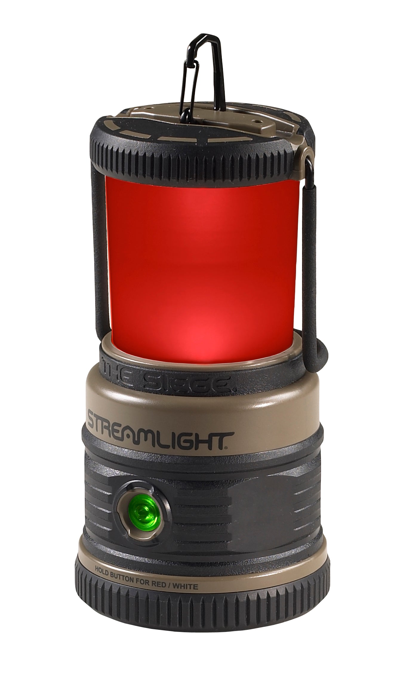 Streamlight The Siege， Rugged and Compact Outdoor Lantern， Coyote