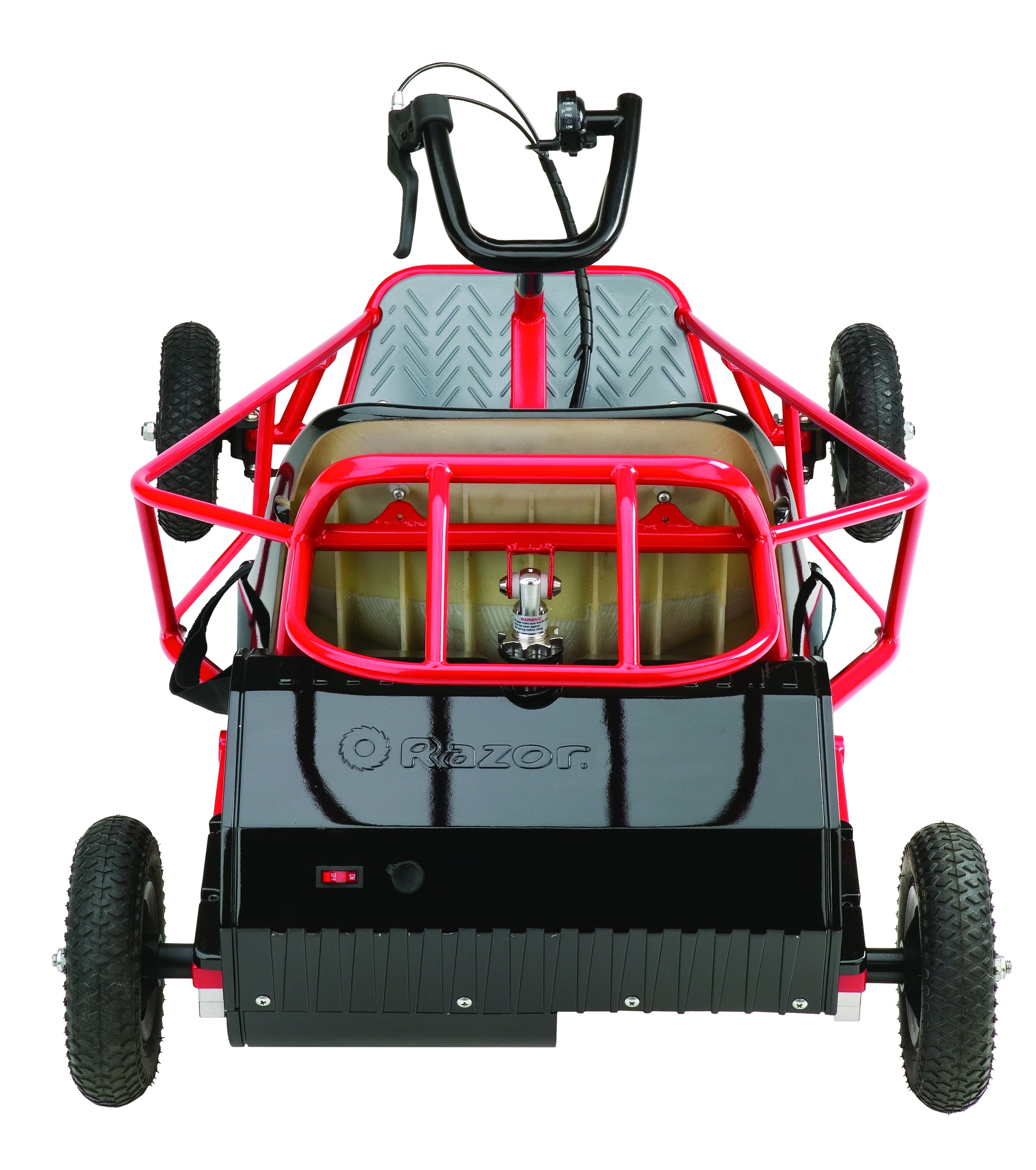 Razor Dune Buggy - 24V Electric Ride-on, Up to 9 mph (14 km/h), 8" Pneumatic Tires, Bucket Seat with Lap Belt