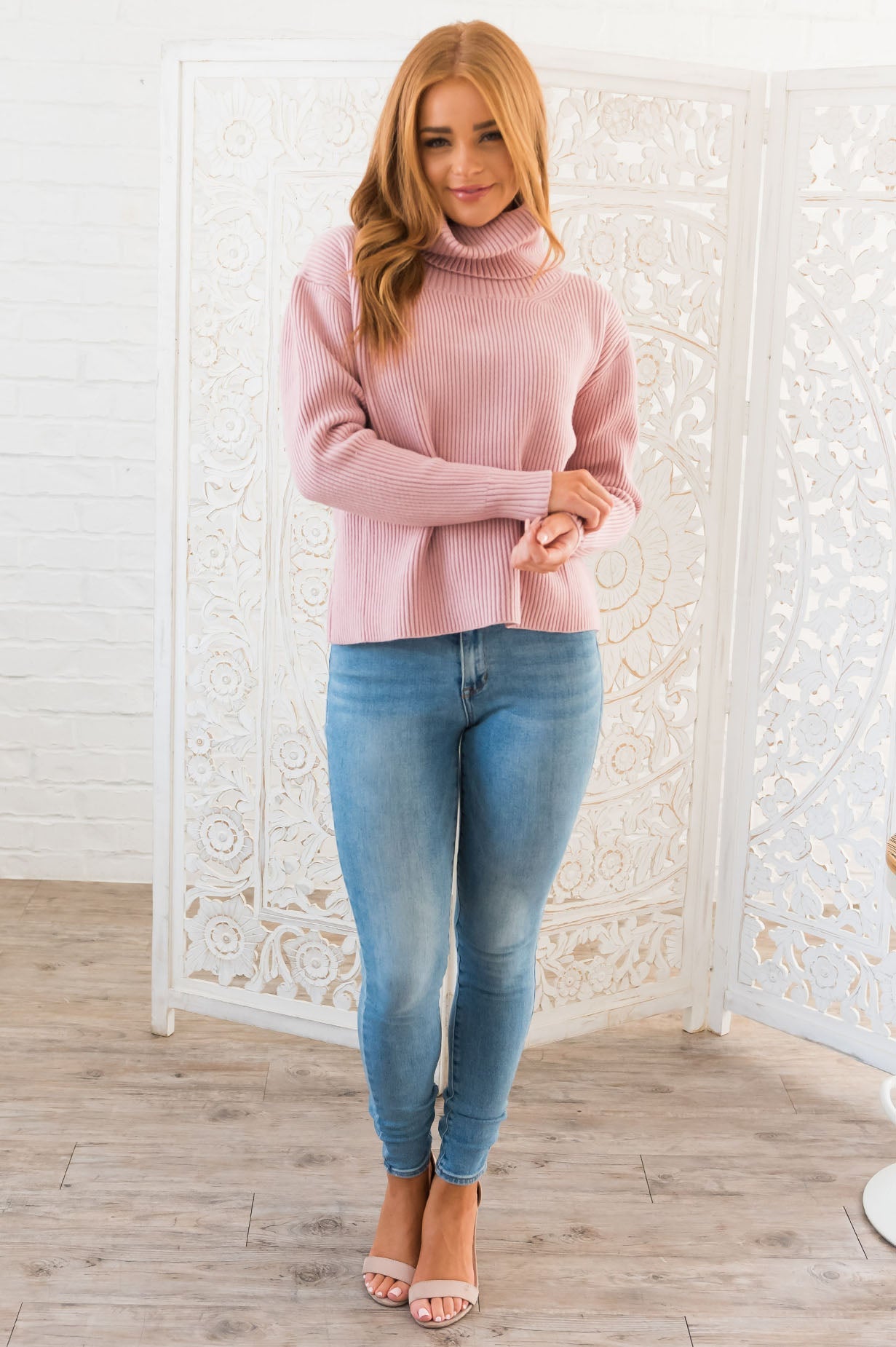 Barely Basic Modest Sweater