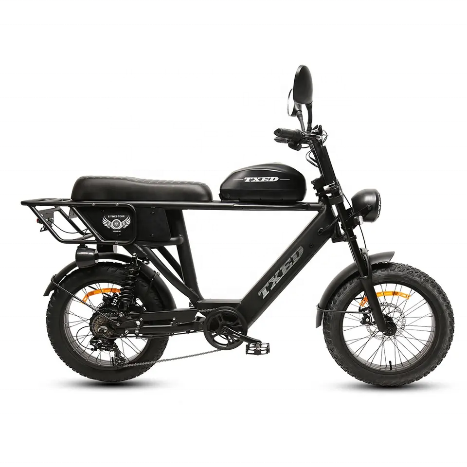 TXED electric bike 48V/500W or 750W double battery 48V 20\