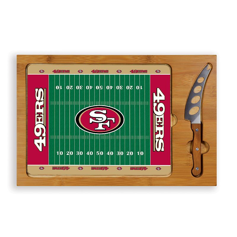 Picnic Time San Francisco 49ers Cutting Board Serving Tray