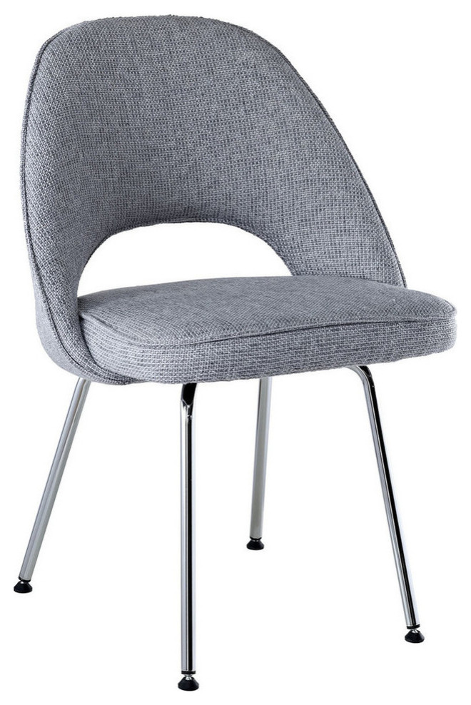 Modway Cordelia Dining Fabric Side Chair   Dining Chairs   by Homesquare  Houzz