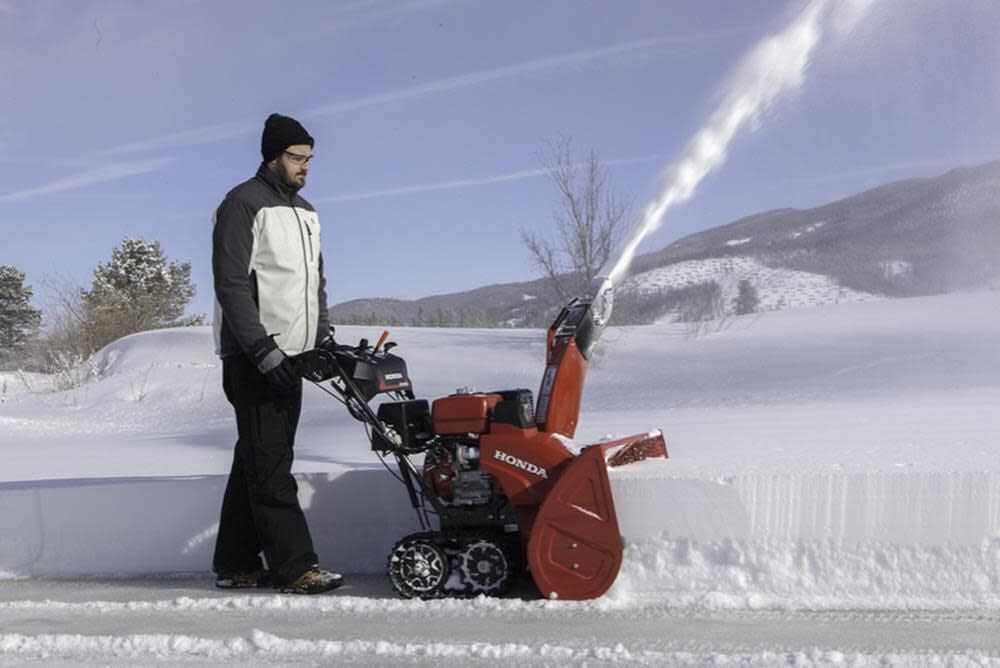 Honda 13HP 32In Two Stage Track Drive Snow Blower - Electric Start HSS1332ATD from Honda