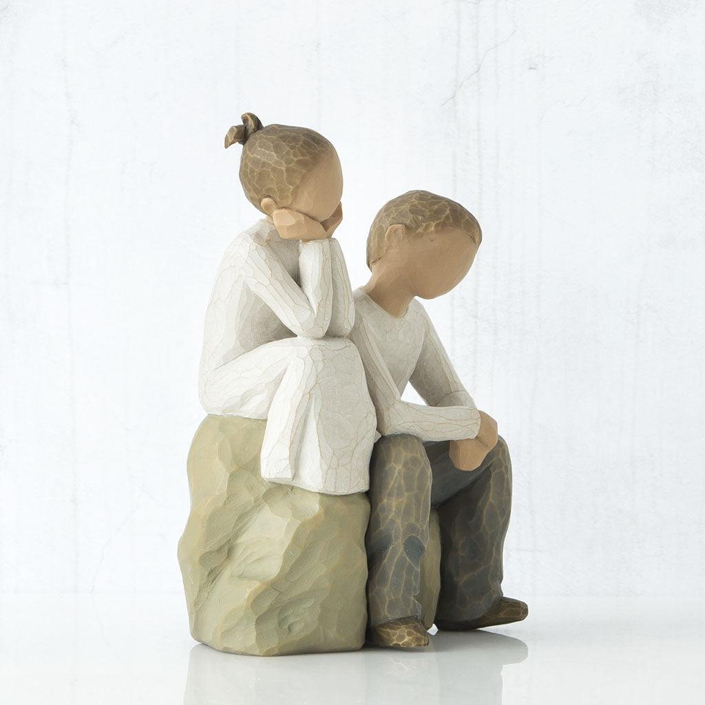 Willow Tree  Brother & Sister Figurine