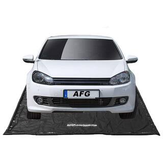 AutoFloorGuard 7.75 ft. W x 16 ft. L Compact Size PVC Debris Garage Containment Mat AFG7916