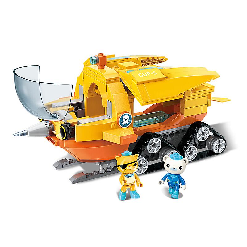 Born Pretty Octonauts Building Blocks Toy Horseshoe Crab Boat Set Enlightenment Children Diy Toys Particles Building Blocks Brick Toys