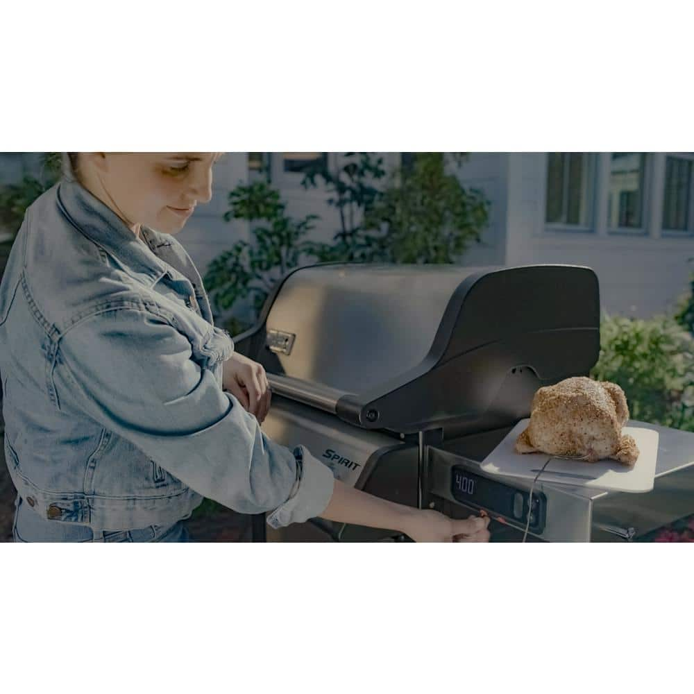 Weber Spirit SX-315 3-Burner Propane Gas Smart Grill in Stainless Steel 46502401