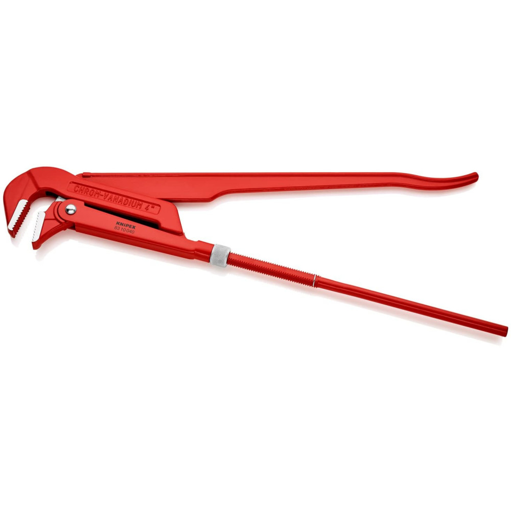 Knipex Pipe Wrench 90 Degree Angled 750 mm Swedish Pattern