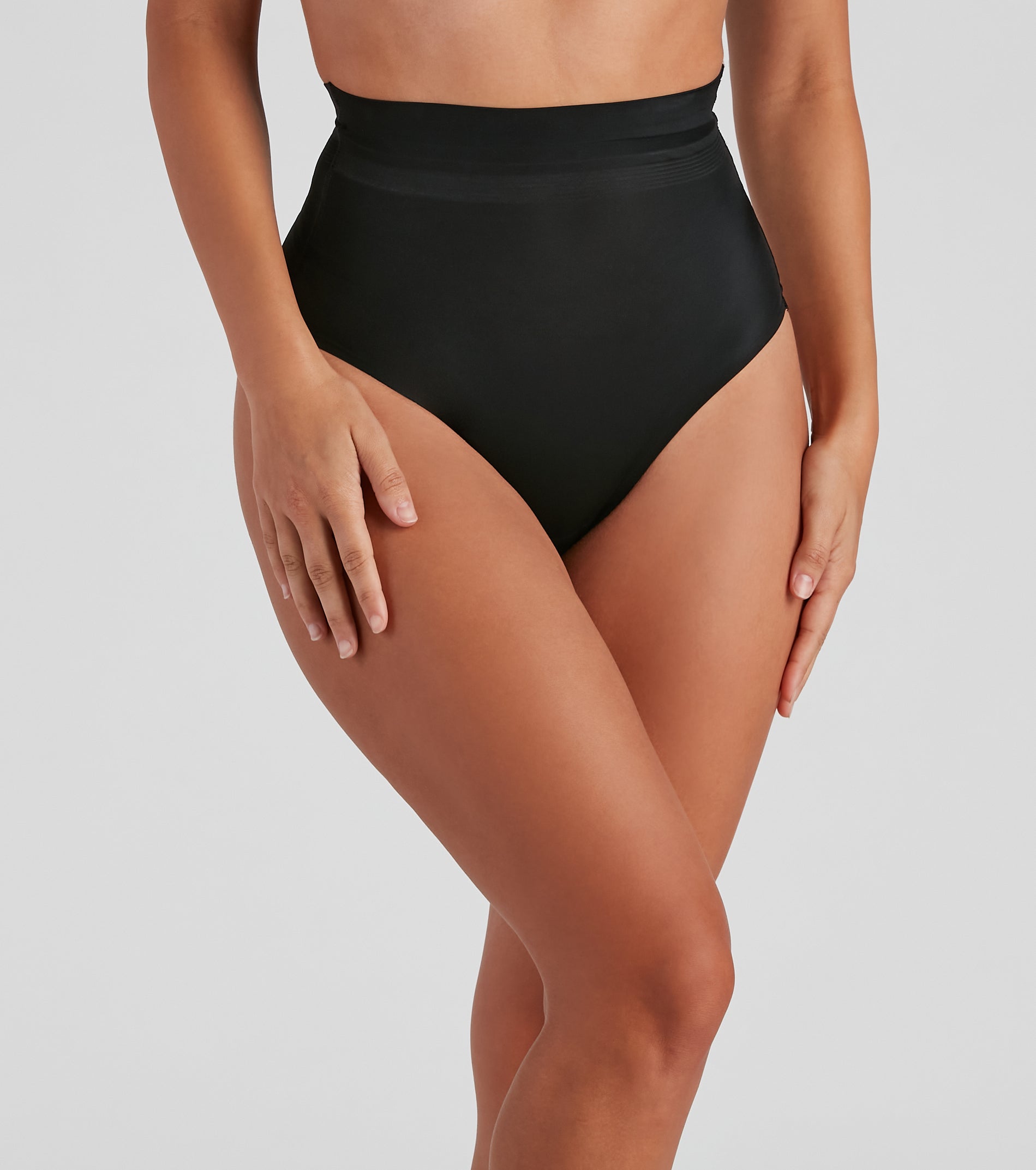 PLACEHOLDER - Sleek Silhouette No-Slip Shaper Thong