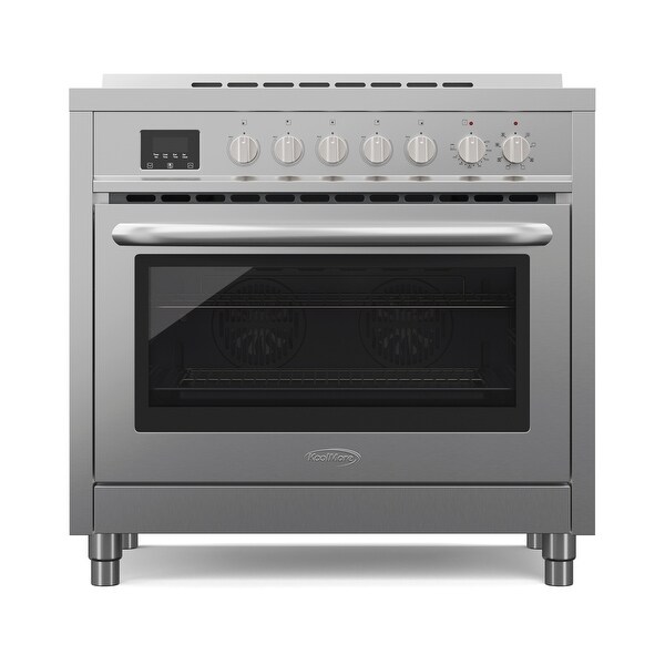 36 in. Professional Electric range Stainless Steel with Legs， 4.3 cu. ft.