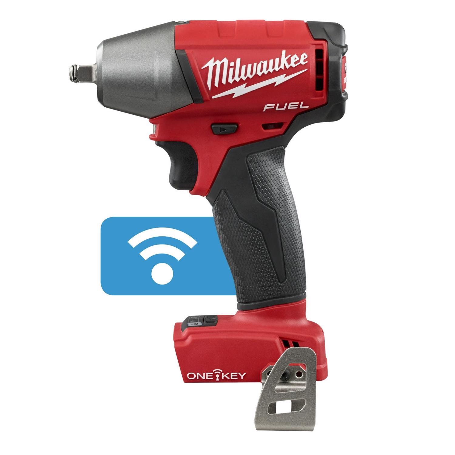 MW M18 FUEL One Key 18 V 3/8 in. Cordless Brushless Impact Wrench Tool Only