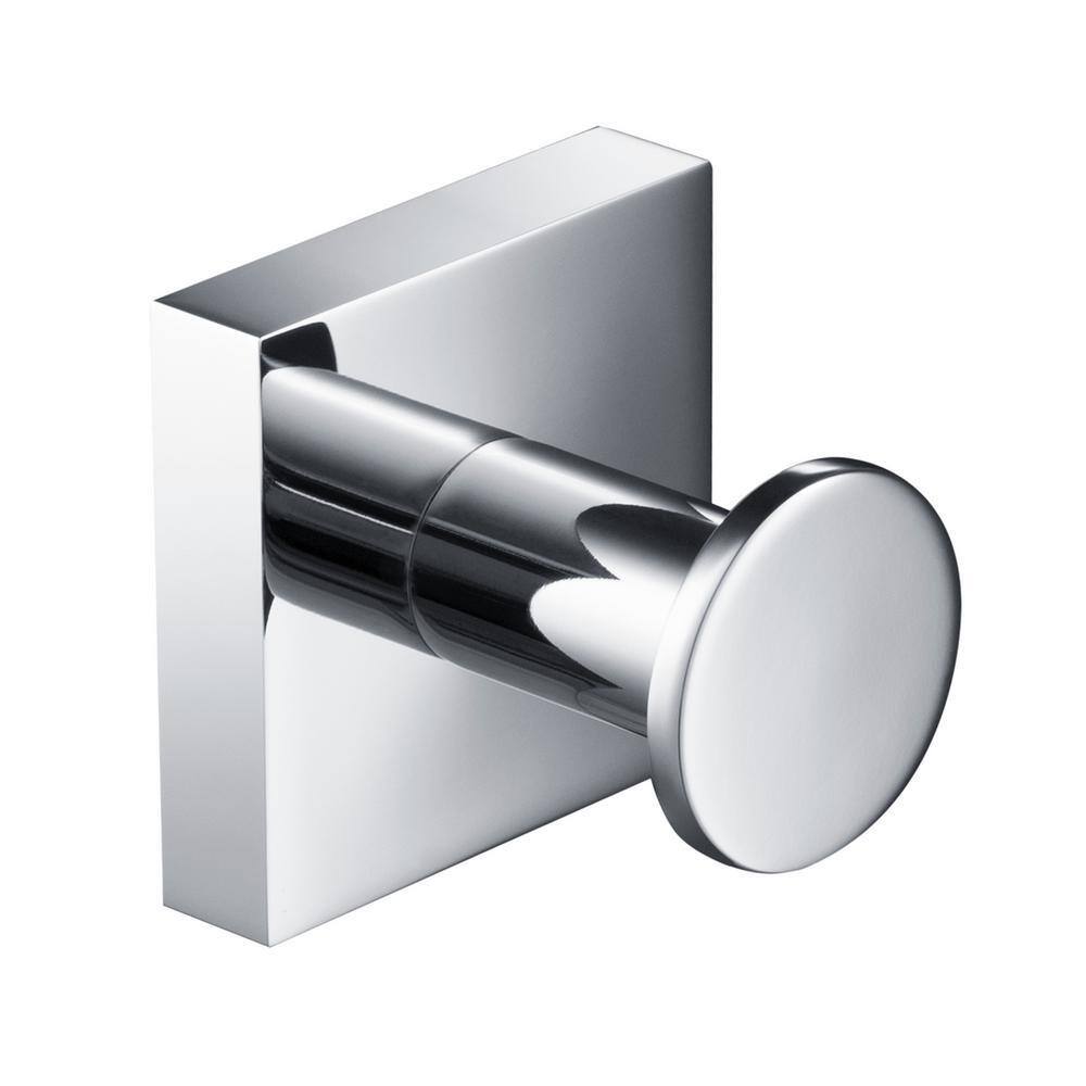 KRAUS Ventus Bathroom Robe and Towel Hook in Chrome KEA-17701CH