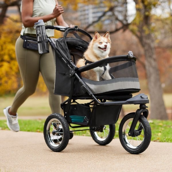 Frisco No-Zip， Collapsible Cat and Dog Jogger Stroller