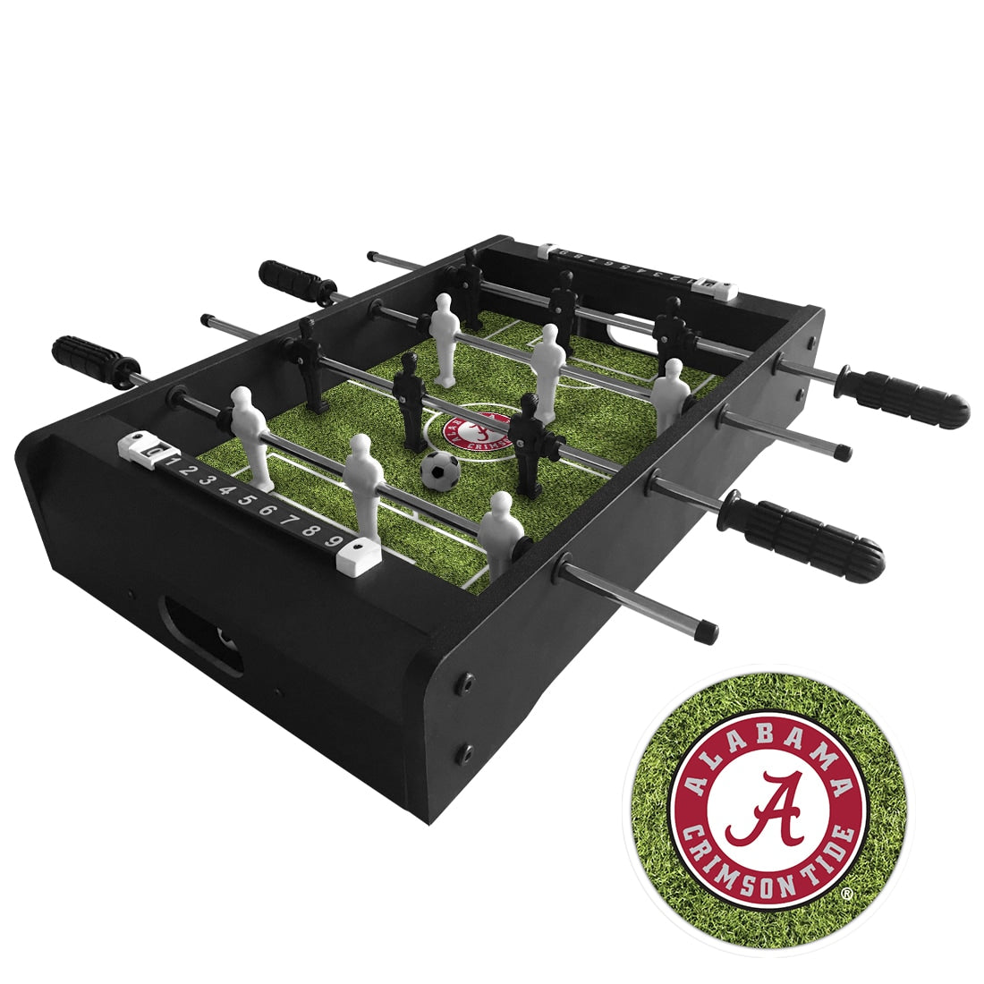 Alabama Crimson Tide Table Top Foosball Game