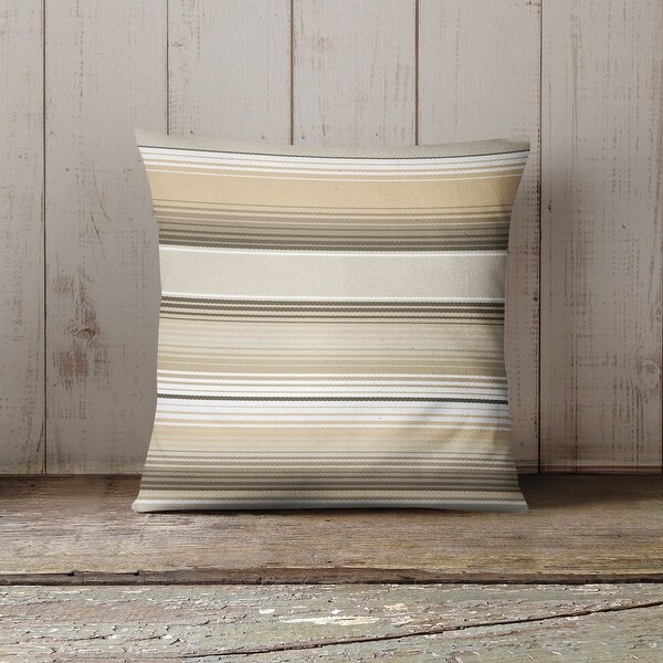 WEST TAN Indoor|Outdoor Pillow By Kavka Designs