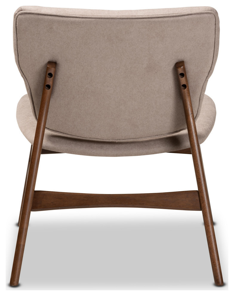 Oliveri Modern Accent Chair   Midcentury   Armchairs And Accent Chairs   by Baxton Studio  Houzz