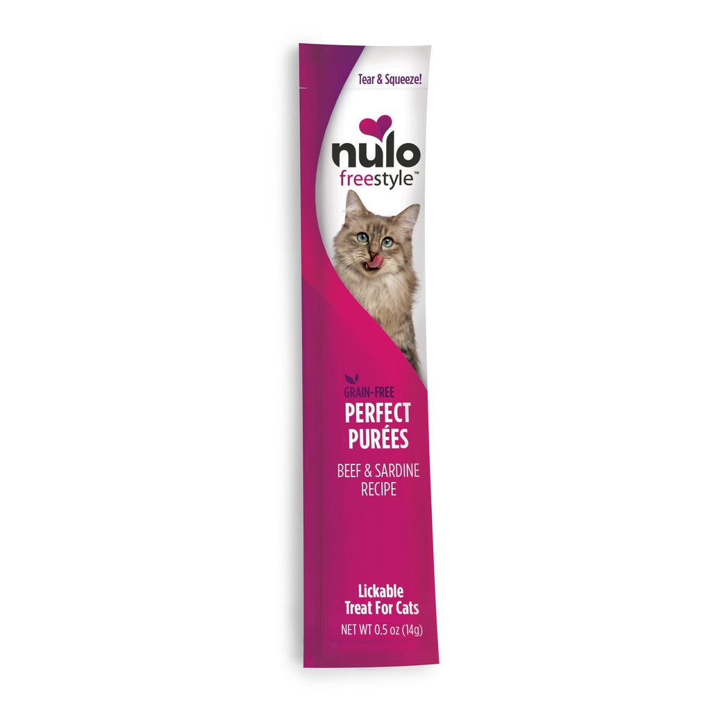 Nulo FreeStyle Puree Beef and Sardine Cat Treat