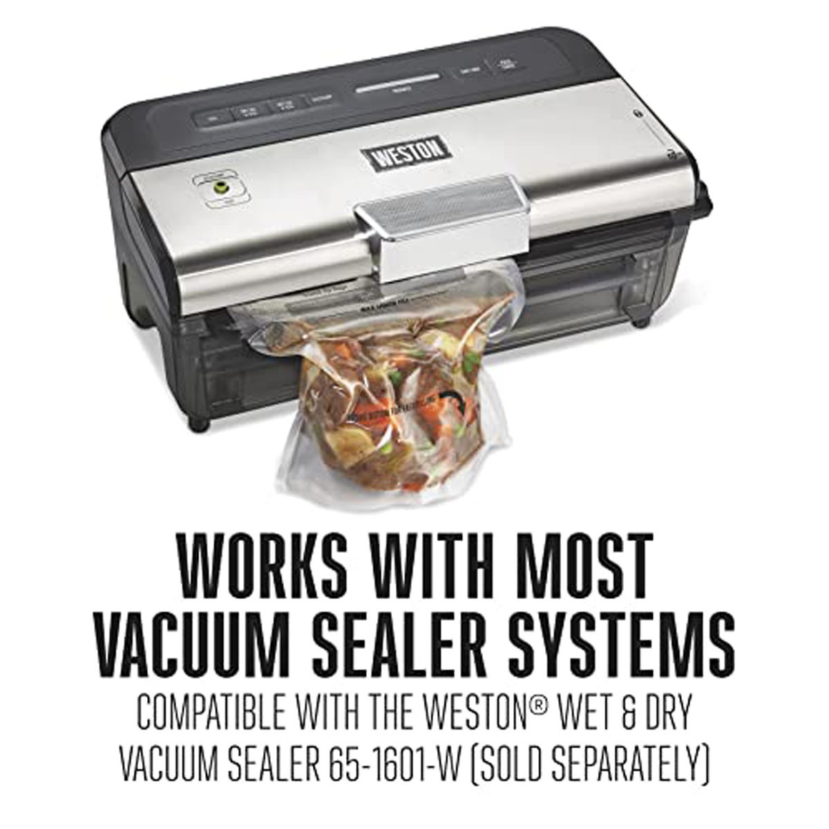 Weston Vacuum Sealer Quart Bags 32 pack