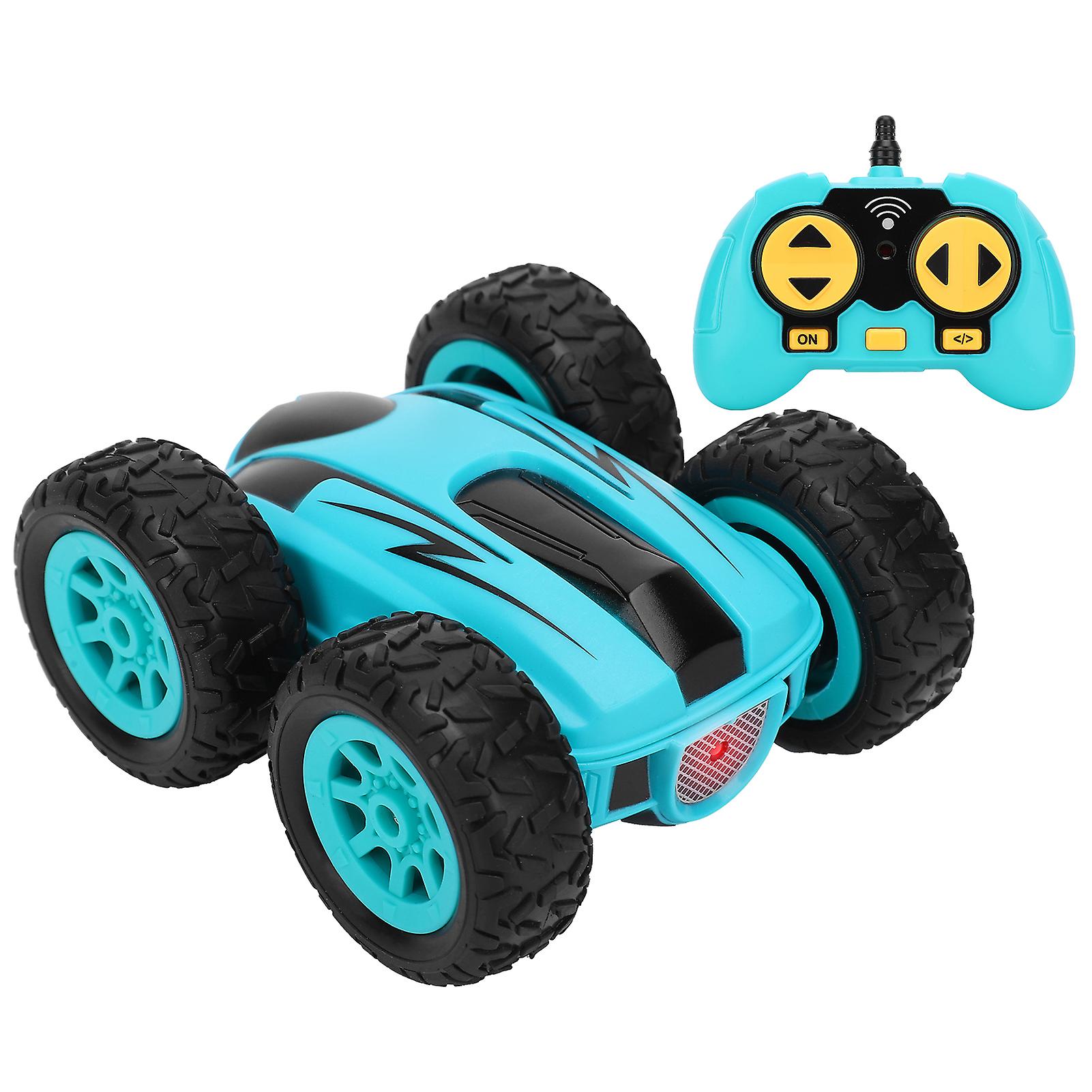 Mini Stunt 2.4g High Speed Twosided 360 Degree Rotate Wireless Rc Car Fourwheel Driveblue