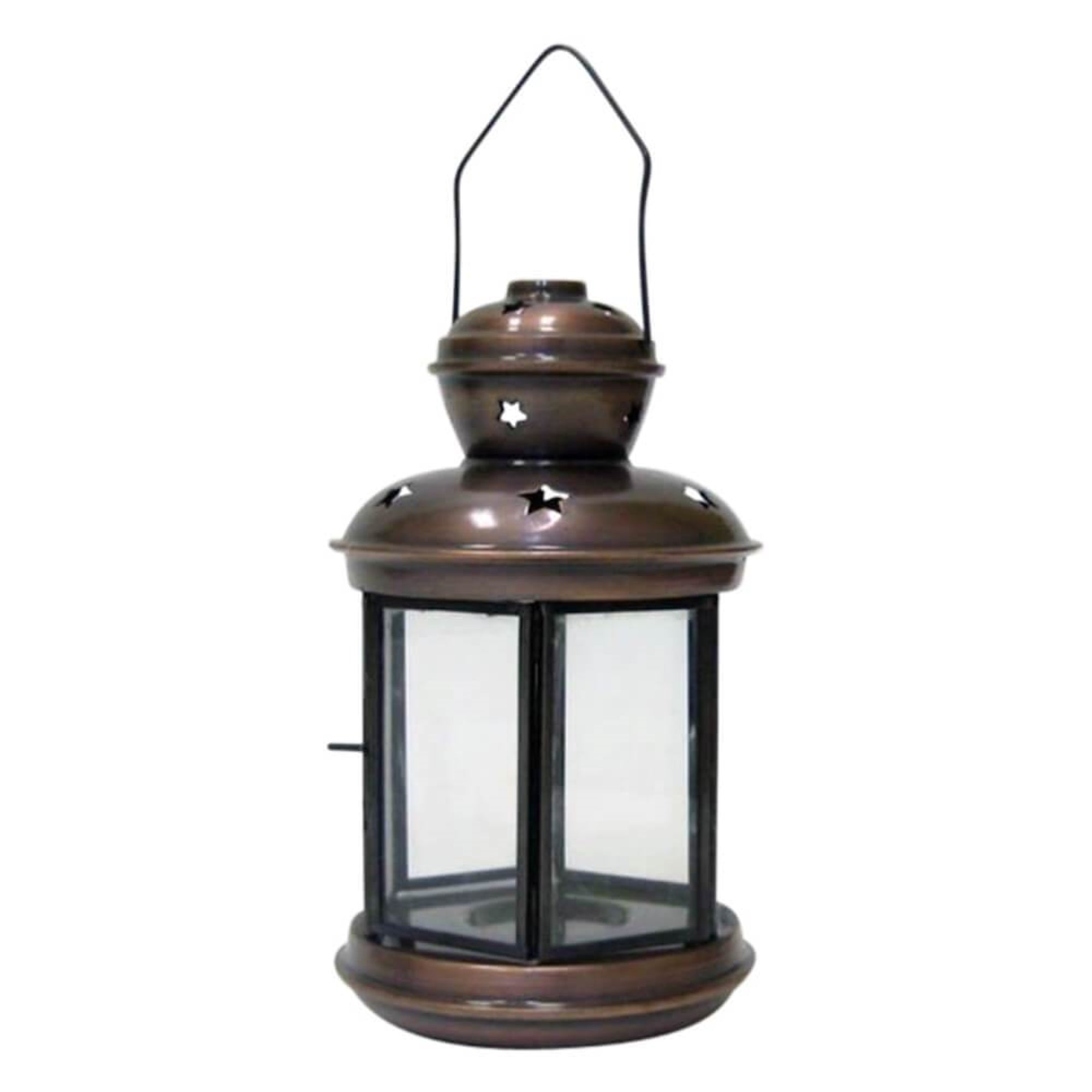 Antique Iron Candle Lantern 9