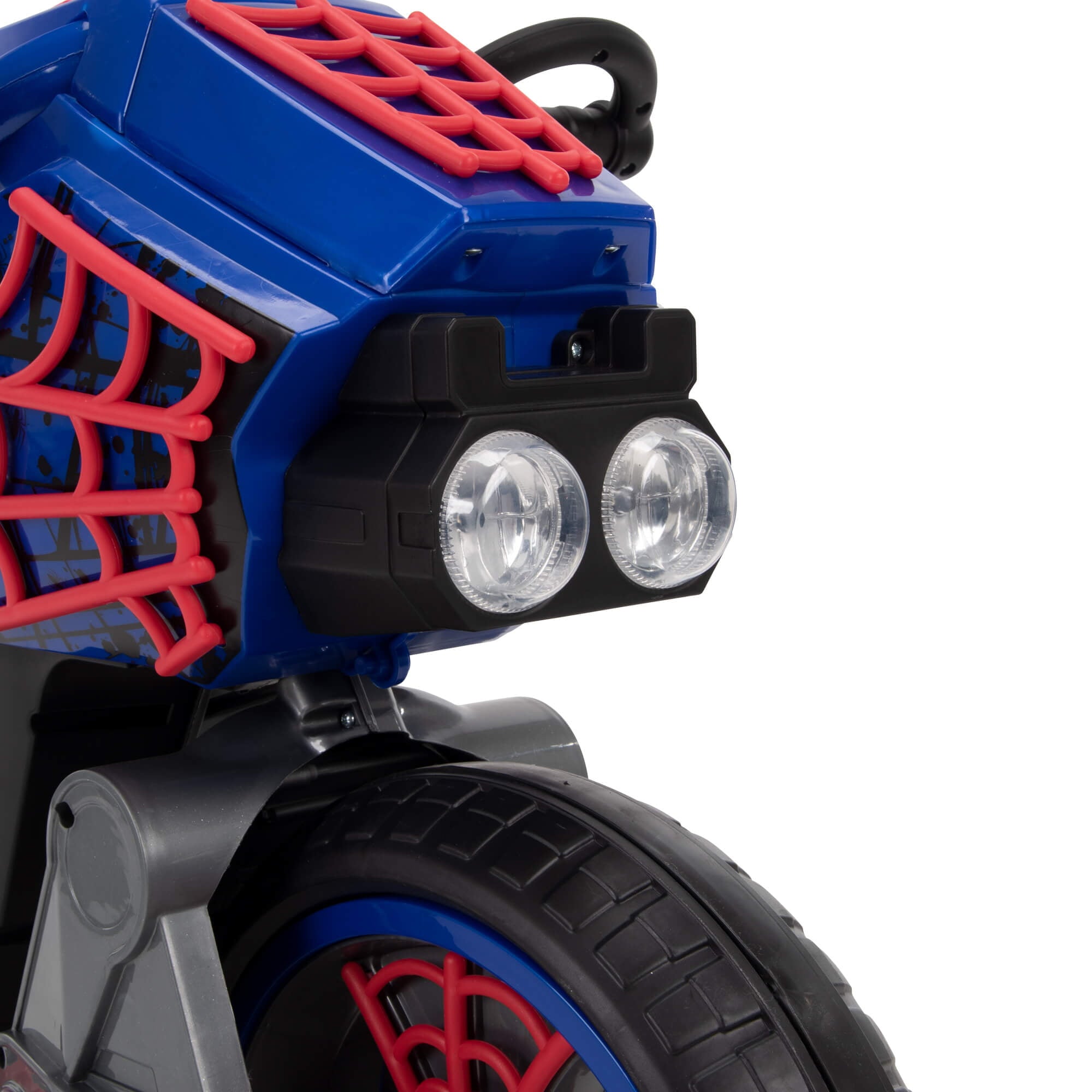 Marvel Spider-Man 6V Battery Powered Motorcycle Ride-on Toy for Boys, by Huffy