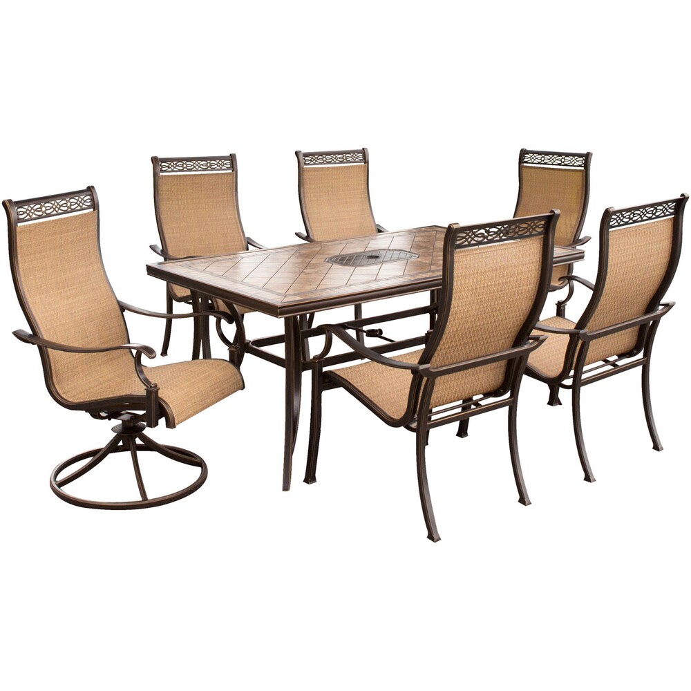 Hanover Monaco 7 piece Outdoor Patio Set