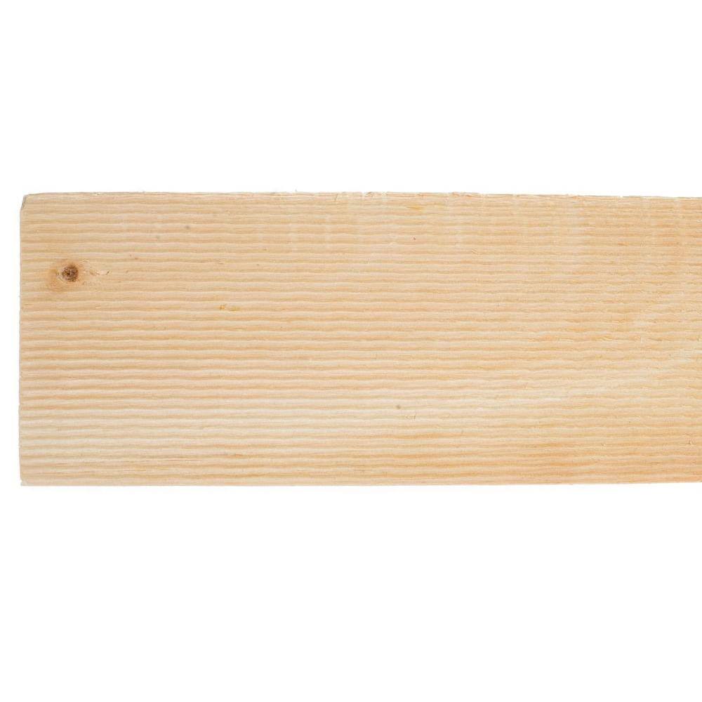 IRVING 1 in. x 4 in. x 8 ft. Natural Barn Wood Pine Boards (6-PiecesBox) IR0022249