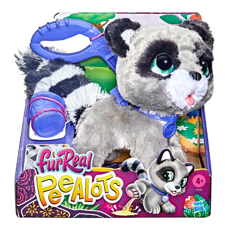 furReal Peealots Big Wags Raccoon by Hasbro