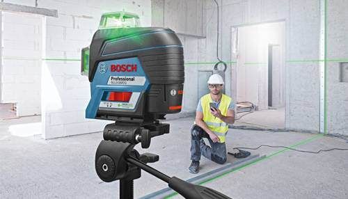 Bosch GLL3-330CG Green Line Laser Level - 360 Degree