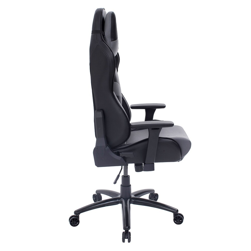 Grey/Black Sport Ergonomic High Back Racer Style PC Gaming Chair