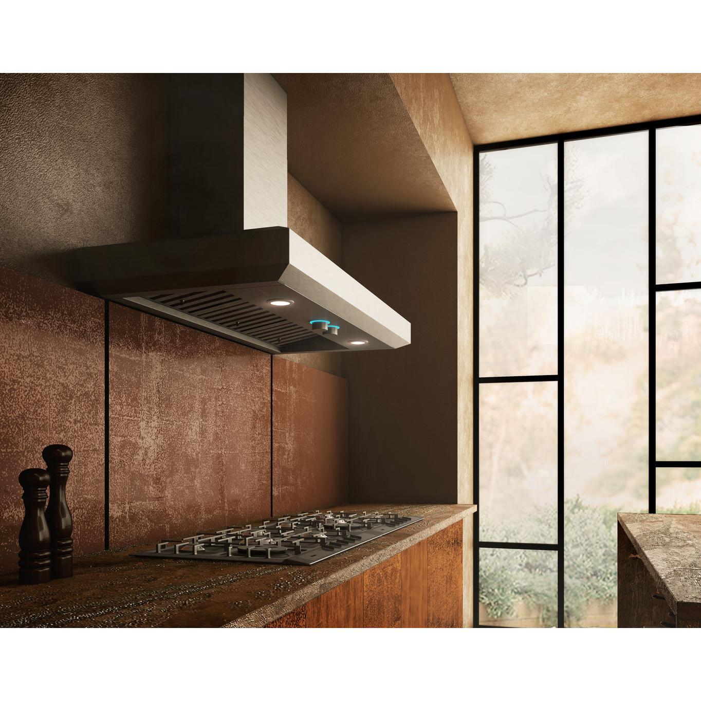 Elica 48-inch Vavano Wall Mount Range Hood EVV648S1