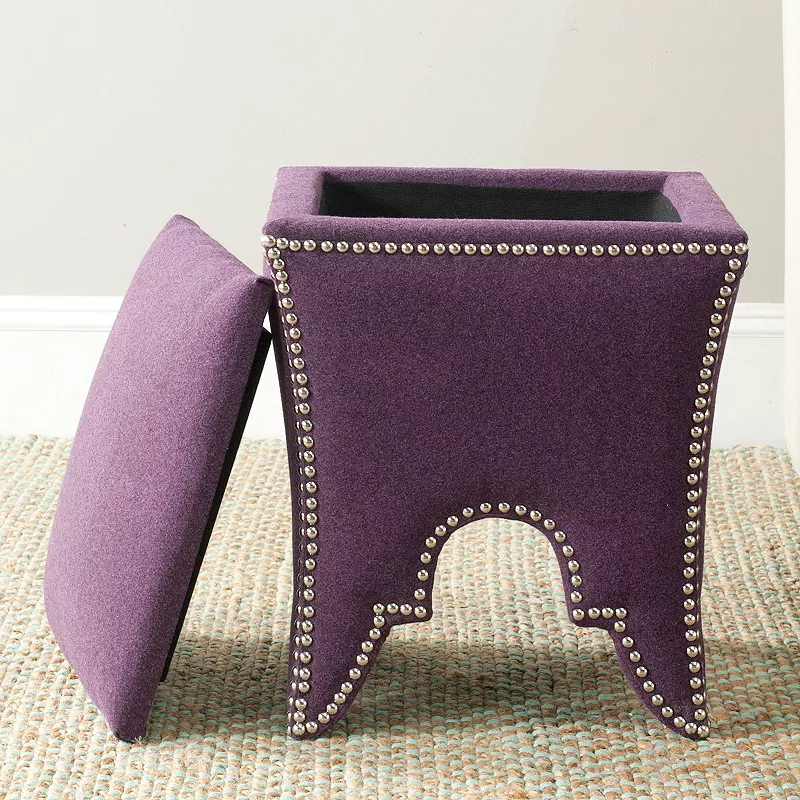 Safavieh Deidra Storage Ottoman