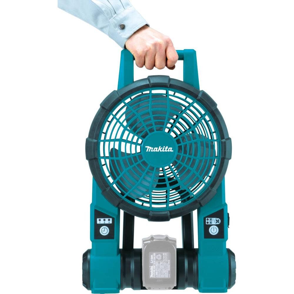 Makita 18V LXT Lithium-Ion Cordless Job Site Fan Tool Only DCF201Z from Makita