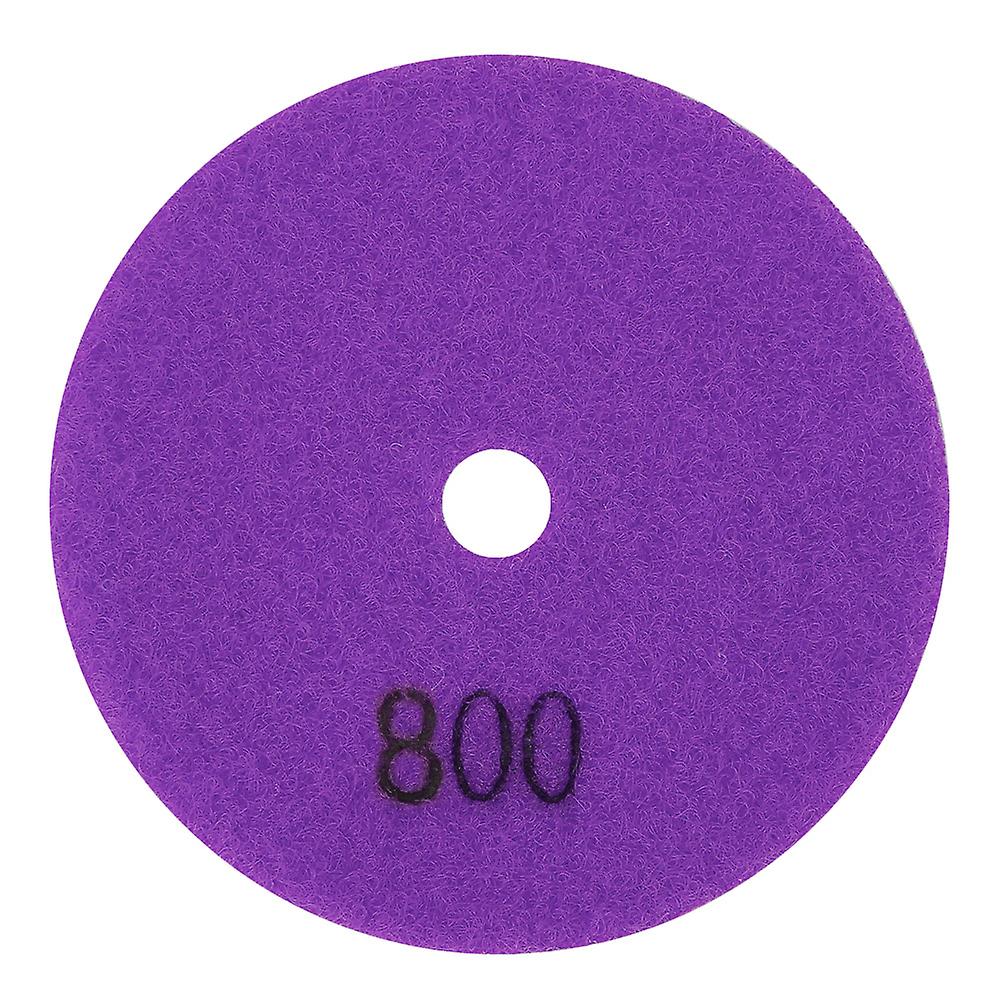 3inch Round Diamond Polishing Pad Granite Marble Grinding Disc Wet Polisher Tool (800#)