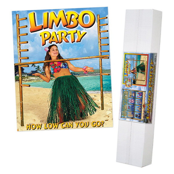 Beistle 50839 Limbo Kit  Includes: 2 72 Poles  1 7...