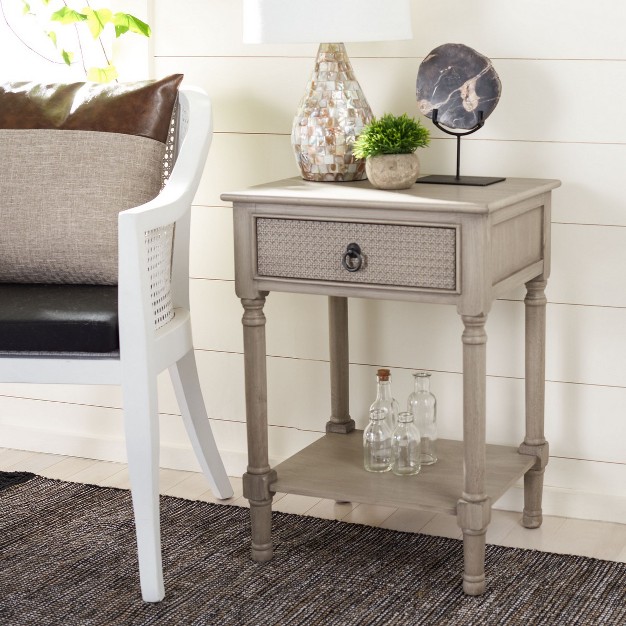 Haines 1 Drawer Accent Table Safavieh