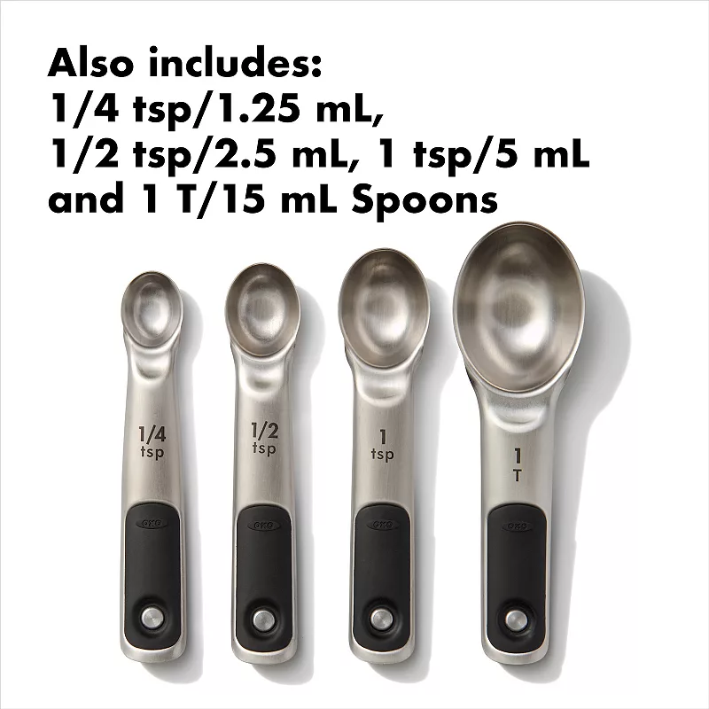 OXO Good Grips 8-pc. Stainless Steel Measuring Cups and Spoons Set