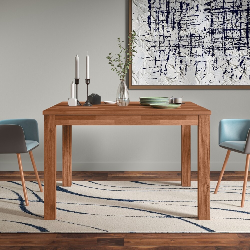 Tiburon Square Natural Wood Dining Table