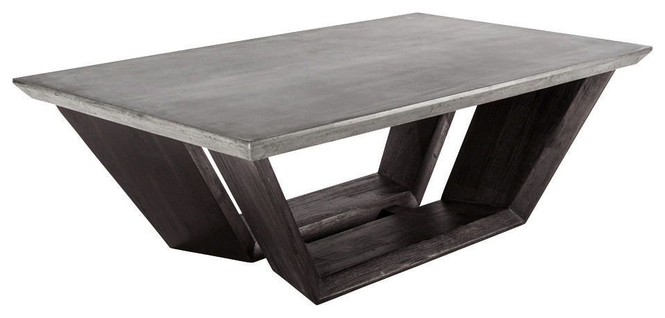 Sunpan MIXT Langley Coffee Table   Industrial   Coffee Tables   by HedgeApple  Houzz