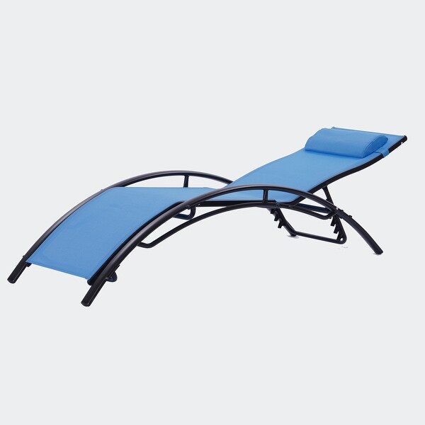 2 PCS Set Outdoor Lounge Chair