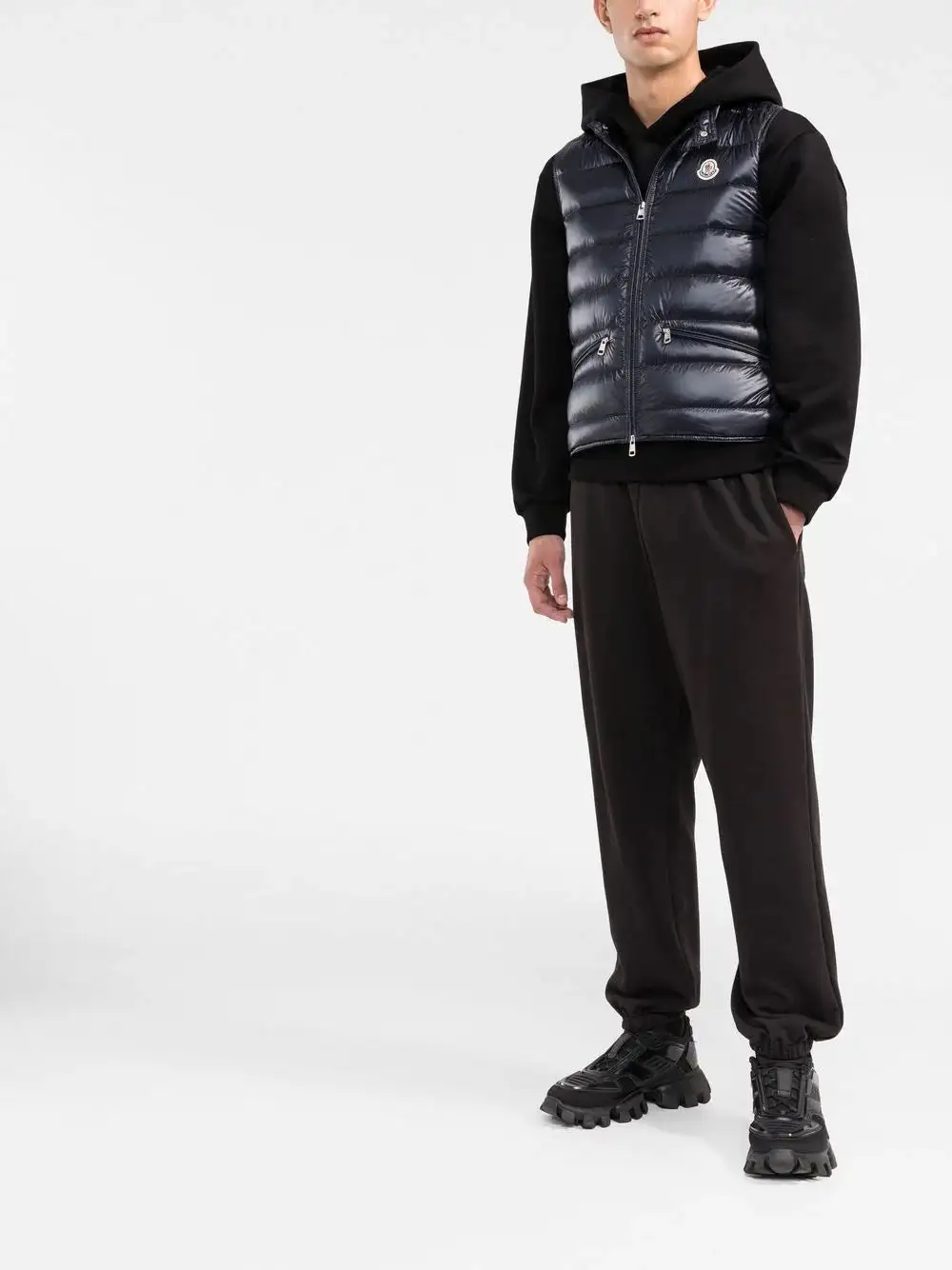 MONCLER Gui Gilet Navy