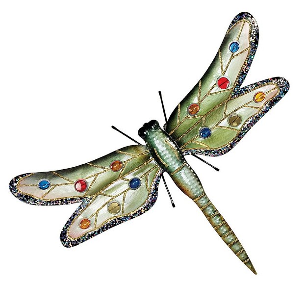 Design Toscano Oversized Dragonfly Metal Wall Sculpture