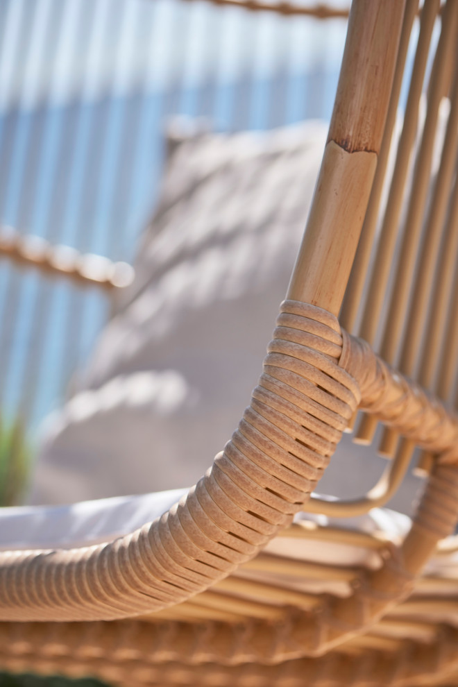 Renoir Exterior Hanging Swing Chair   Tropical   Hammocks And Swing Chairs   by Sika Design  Houzz